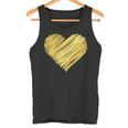 Golden Heart Tank Top