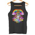 Hail Satan Einhorn Pentagramm 666 Okkult Gothic Tank Top