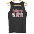 Halloween Let's Watch Horror Movies Scary Ghost Tank Top