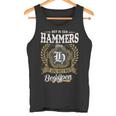 Het Is Een Hammers Ding Je Zou Het Niet Begrijpen Hammers Naam Tank Top