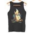 Hiking Mountain Camping Lovers Campfire Tank Top