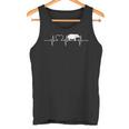 Hippo Heartbeat Hippo Hippo Tank Top