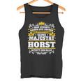 Horst Name Majesty First Name Idea Tank Top