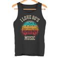 Ich Liebe 80Er Jahre Musik Tank Top