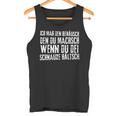 Ich Mag Den Kahr Du Machsch Ich Mag Den Kind Du Machsch Tank Top