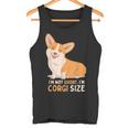 I'm Not Short I'm Corgi Size Dog Tank Top