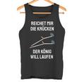 Injury Crutches Saying Gute Bessung S Tank Top