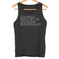 Isch Resch Misch Net Uff Hessian Humour Mouthart Fan S Tank Top