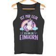 Ist Mir Egal Ich Bin Ein Einhorn Tank Top