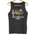 Ja Das Muss So Laut Trumpete Music Tank Top