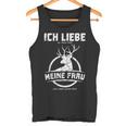 Jäger Ich Liebe Es Wenn Mich Meine Frau Zum Jagen Lässt Hagd German L Tank Top