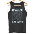 Je Peux Pas J'ai Cours Professeur Mathématiques Equations Débardeur e