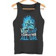 Keep Trying Hockey Sobre Hielo Portero Camiseta sin mangas