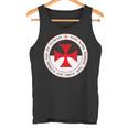 Knights Templar Cross And Seal Knight Tank Top