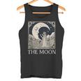 La Carta Del Tarot Luna La Luna Cartas Del Tarot Amantes Del Tarot Camiseta sin mangas
