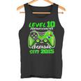 Level 10 Birthday Boy Gamer 2015 10Th Birthday Tank Top