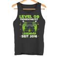 Level 9 Years Birthday Young Gamer 2016 Birthday Tank Top