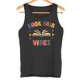 Library Book Fair Vibes Retro Reading Nostalgic Tank Top