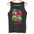 Loro Pirata Divertido Loroestido Como Pirata Camiseta sin mangas