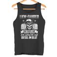 Lorry Truck With Slogan For Lorry Driver Tank Top