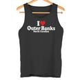 I Love Heart The Outer Banks North Carolina Obx Tank Top