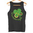 Lucky Charm Ladybird Clover Leaf For Friends Good Luck Tank Top