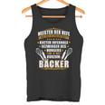 Master Of The Yeast And Mr Over The Carbohydrates Bakers Tank Top