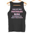 Mathilda Saying First Name Birthday Tank Top