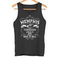 Memphis Tennessee Blues Country Music Usaintage Souvenir Tank Top