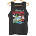 Merry Christmas Cruise Santa Cruise Ships Xmas Symbols Lover Tank Top