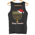 Merry Christmas Jewish Christmas Hanukkah Holiday Tank Top