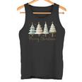 Merry Christmas Tree Christmas Tree Tank Top