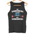 Nur Schwermetall Hebt Schwermetall Tank Top