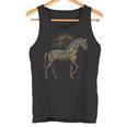 Obra De Arte De Caballo Diseño De Caballo Equitación Animales Caballo Camiseta sin mangas