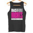 Official Nothing Idea Wir Schenken Uns Nichts Tank Top