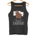 Official Scottish Highland Cow Sleep Tank Top