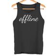Offline Graphic Humour Holiday Leave Work Novelty Tank Top