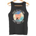 Ohio Is Calling And I Must Go Ohio Map Tank Top