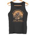 Out of Breath Hiking Society Tank Top - Vintage Raccoon Theme
