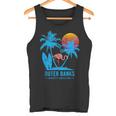Outer Banks Carolinaacacionesintage Atardecer Camiseta sin mangas