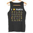 Pastaarieties Spaghetti Noodles Italy Pasta S Tank Top