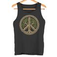 Peace Sign Tree Lover Nature Hippie Tank Top