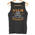 Personalised Sven Magnificent S Tank Top