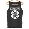 Photography Camera Lens Retro Paparazzi Tank Top