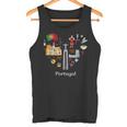 Portugal Lisbon Card Icon Traditional Keepsake Tank Top