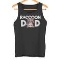 Raccoon Dad Tank Top - Fun Father's Day Raccoon Design