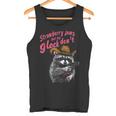 Raccoon Humor Tank Top – Cute Boho Summer Unisex Tee