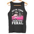 Raccoon Lover Unisex Tank Top | Comfort for Introverts