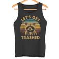 Raccoon Lovers Tank Top - Fun Animal Theme | Small Size