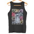 Raccoon Meme Tank Top - Express Your Feral Era Fun | Animal Lovers